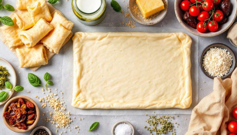 Girelle di pasta sfoglia salate: ricetta veloce per antipasti o buffet