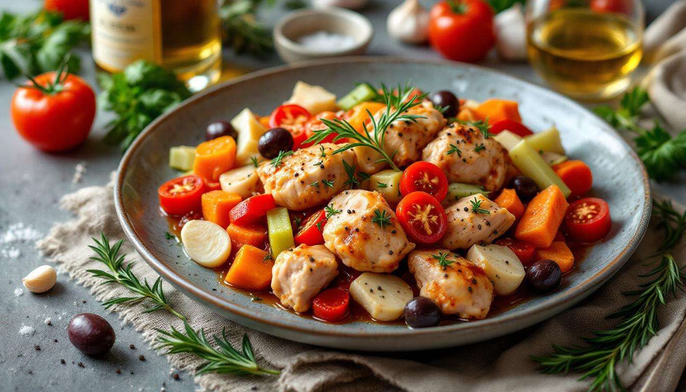 Pollo alla cacciatora con olive e rosmarino: la ricetta classica spiegata bene