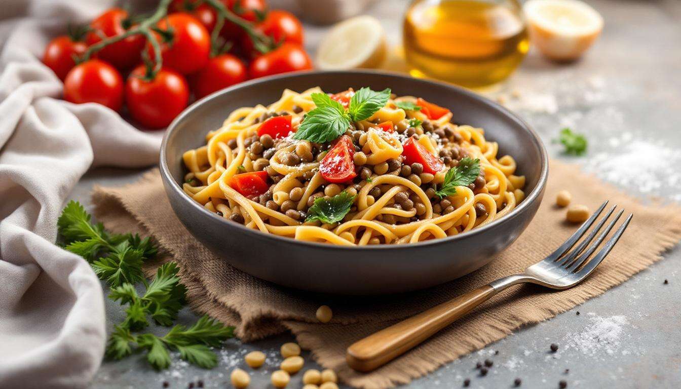 Quando la tradizione si rinnova con lenticchie e pasta in un piatto autentico da gustare