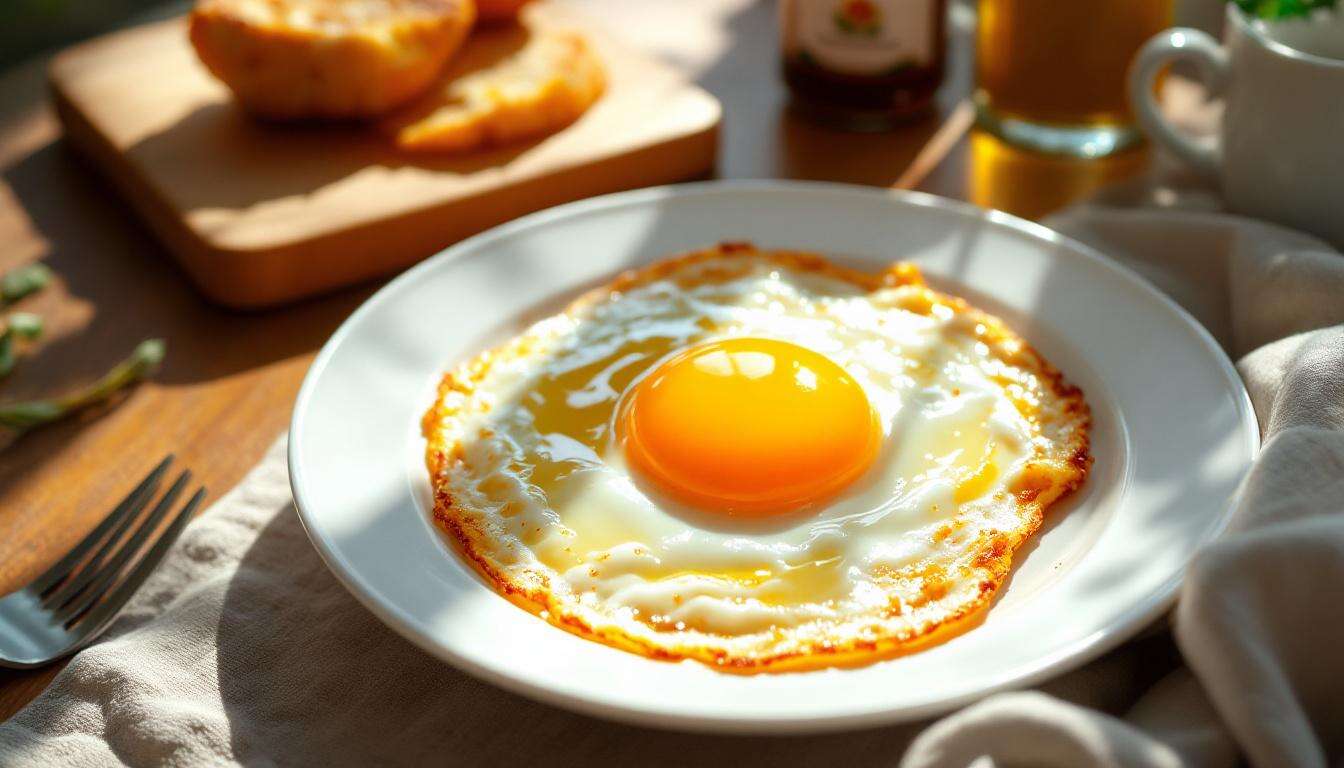 Aggiungere l’aceto alle uova fritte: a cosa serve e perché è consigliabile farlo