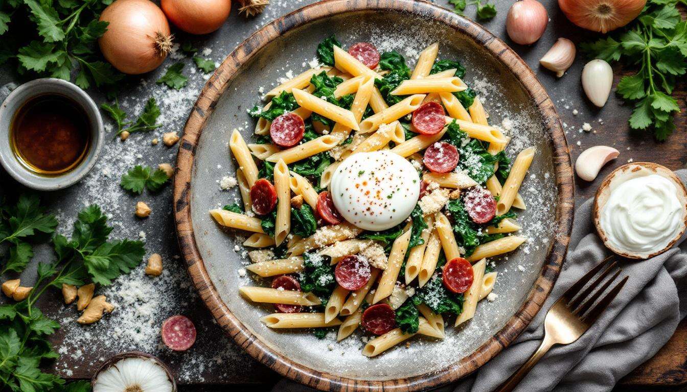 Timballo gluten free al cavolo nero, salame e pecorino: un piatto ricco e genuino da gustare