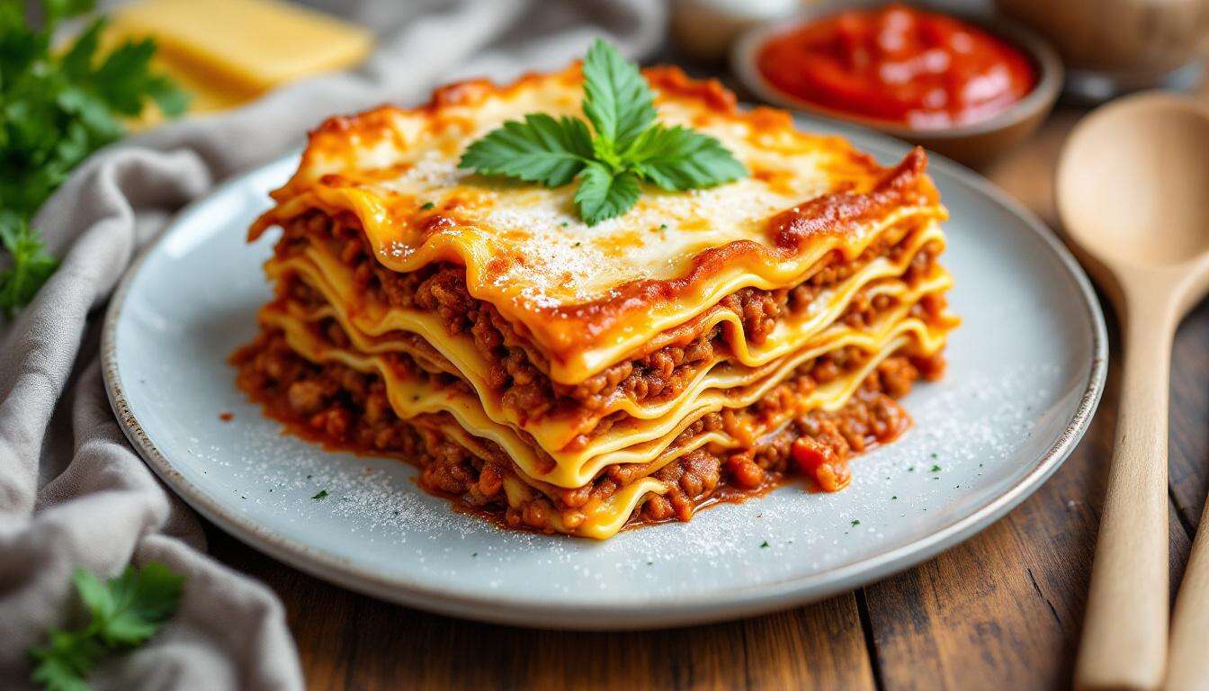 Prepara le lasagne alla bolognese perfette con la crosticina dorata in superficie