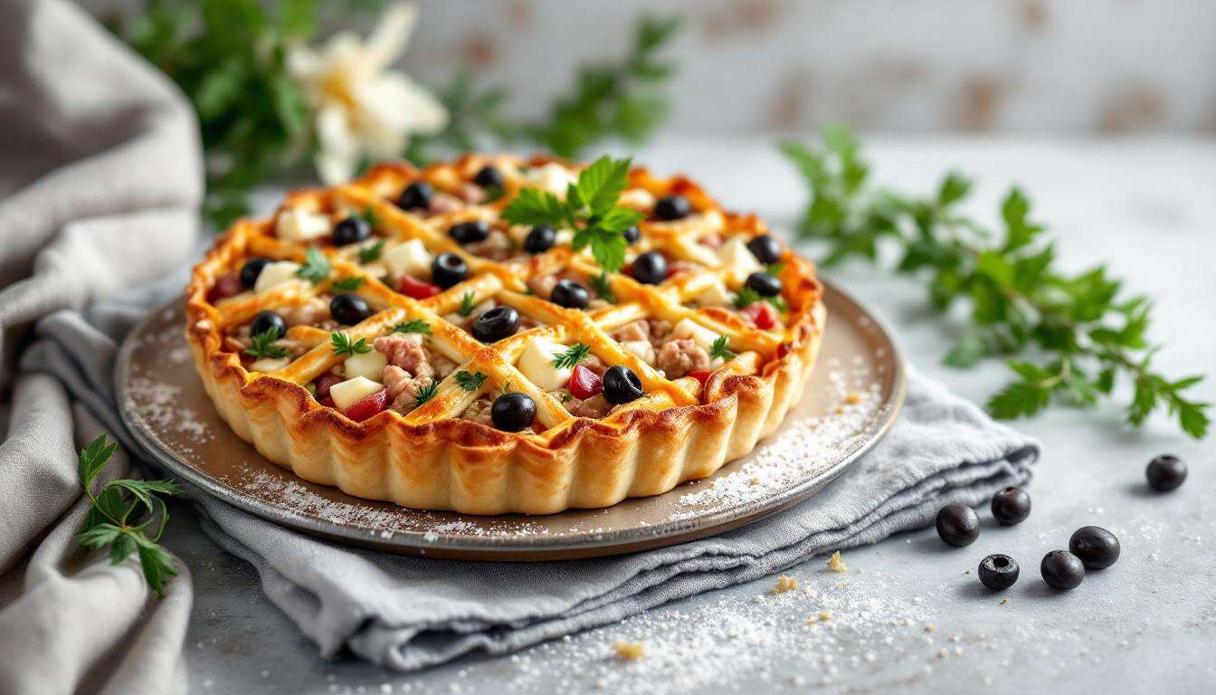 Torta salata pronta in 2 mosse, quella perfetta che ti salva la cena anche a Natale