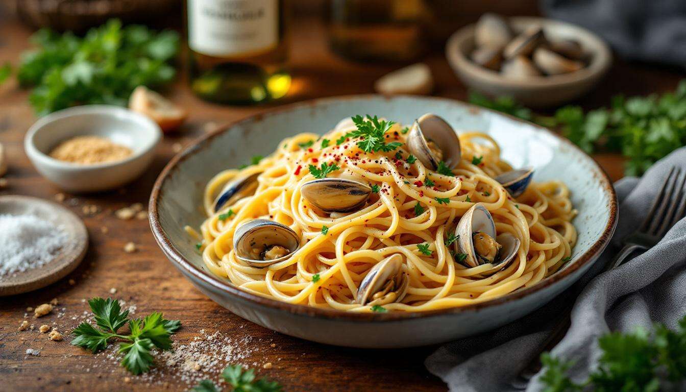 Un piccolo trucco per rendere gli spaghetti alle vongole più cremosi e saporiti del solito