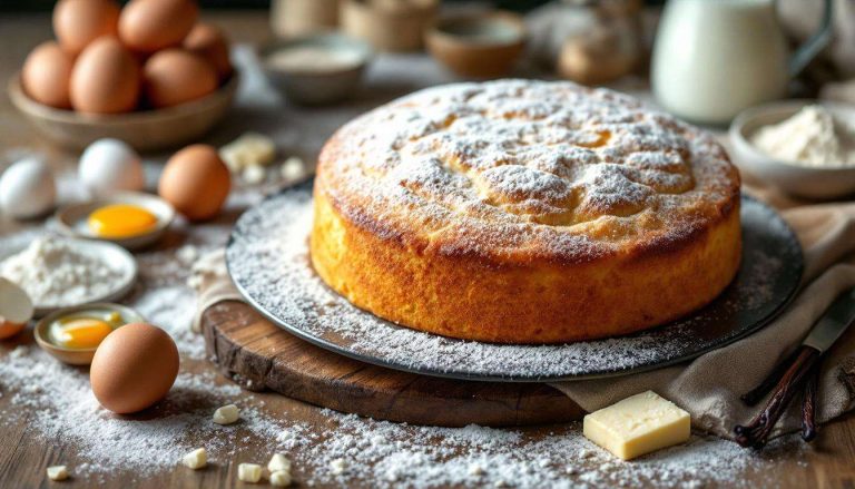 Torta nua italiana: il dolce ultra soffice con crema pasticcera dalla texture nuvola
