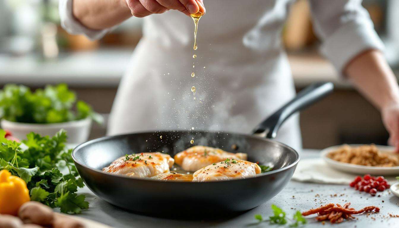 Perché bisogna mettere l’aceto nella padella quando si frigge il petto di pollo e a cosa serve