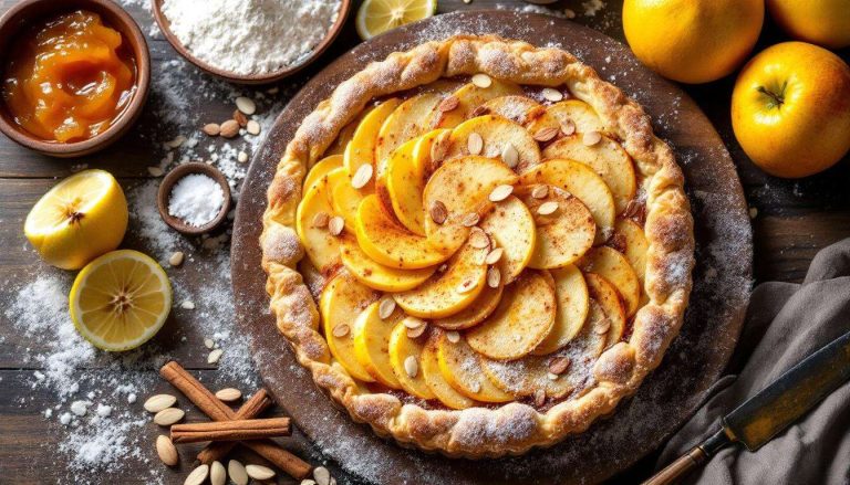 CROSTATA ALLE MELE con Farina di Mandorle morbida