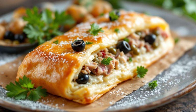 Altro che antipasto: il pesce di pasta sfoglia ripieno che ruba la scena al pranzo di festa