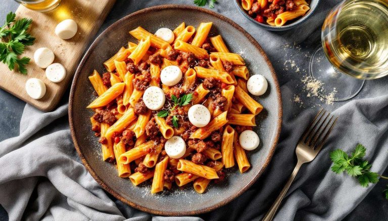 Pasta al forno con ragù bianco: cremosa, dorata e perfetta per il pranzo della domenica