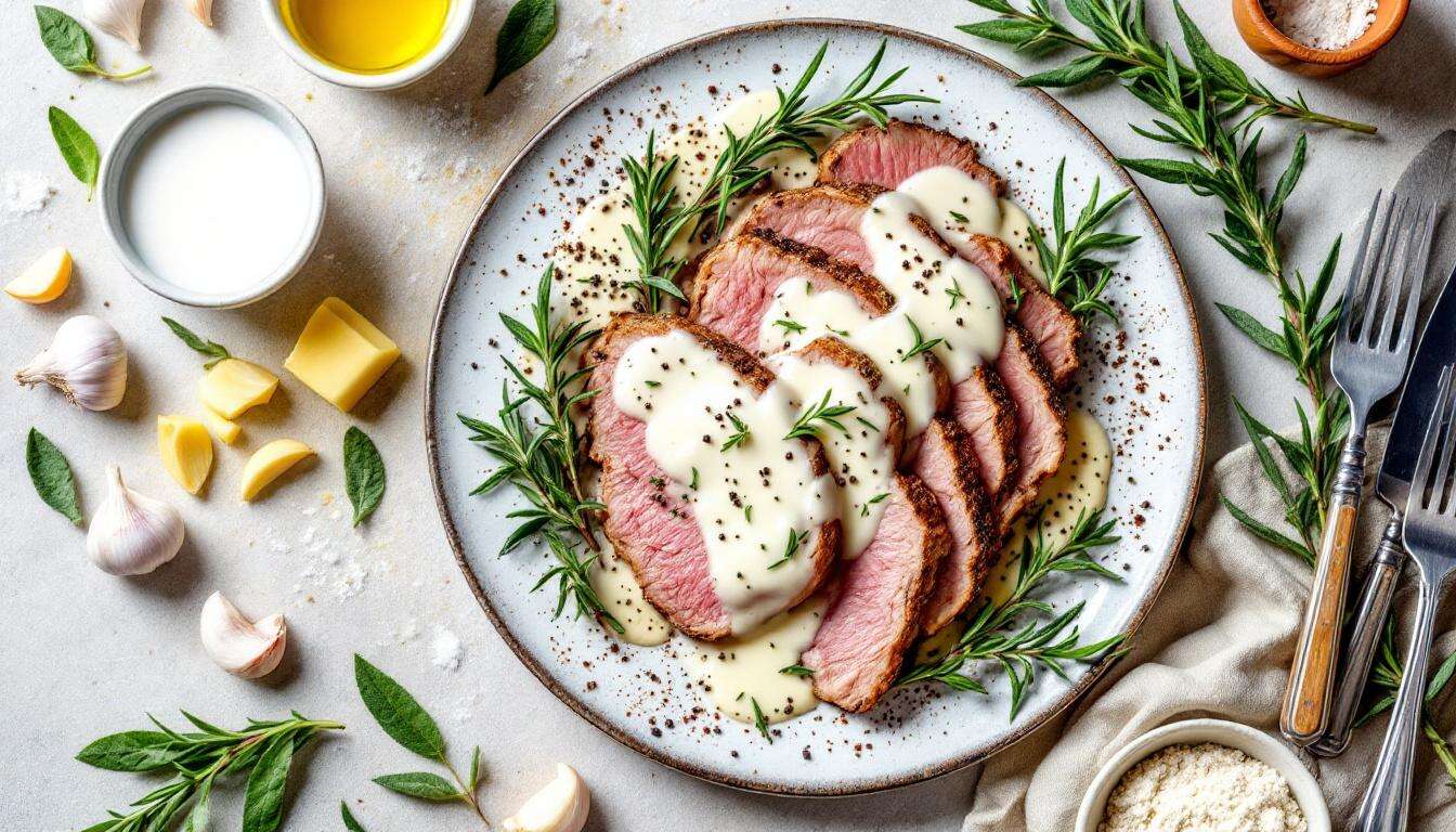 Arrosto al latte cremoso: il trucco per avere vitello morbido e salsa vellutata