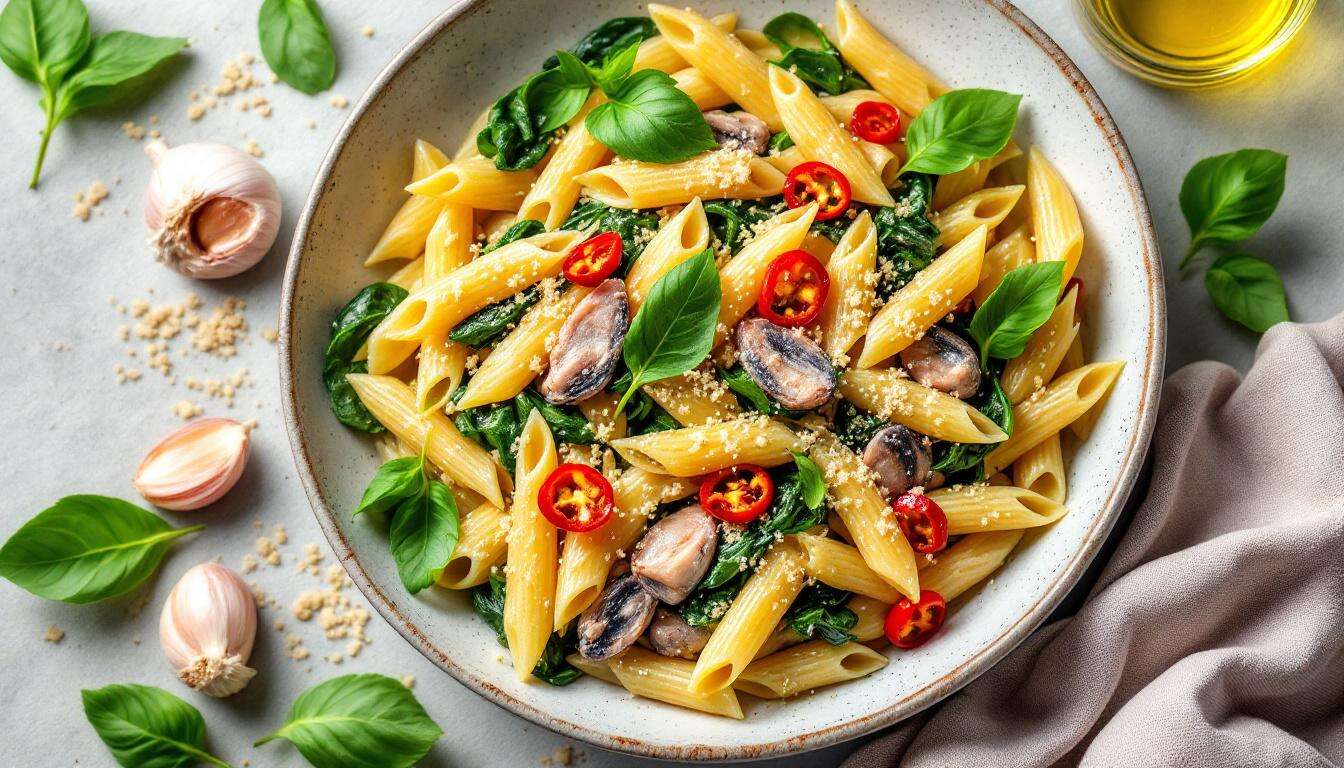 Pasta con erbette e acciughe: il trucco dell’acqua di cottura per farla cremosa