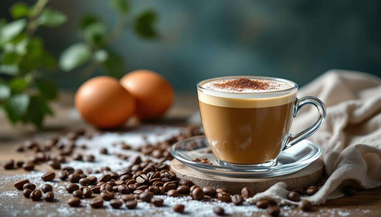 Crema al caffè senza panna con caffè moka