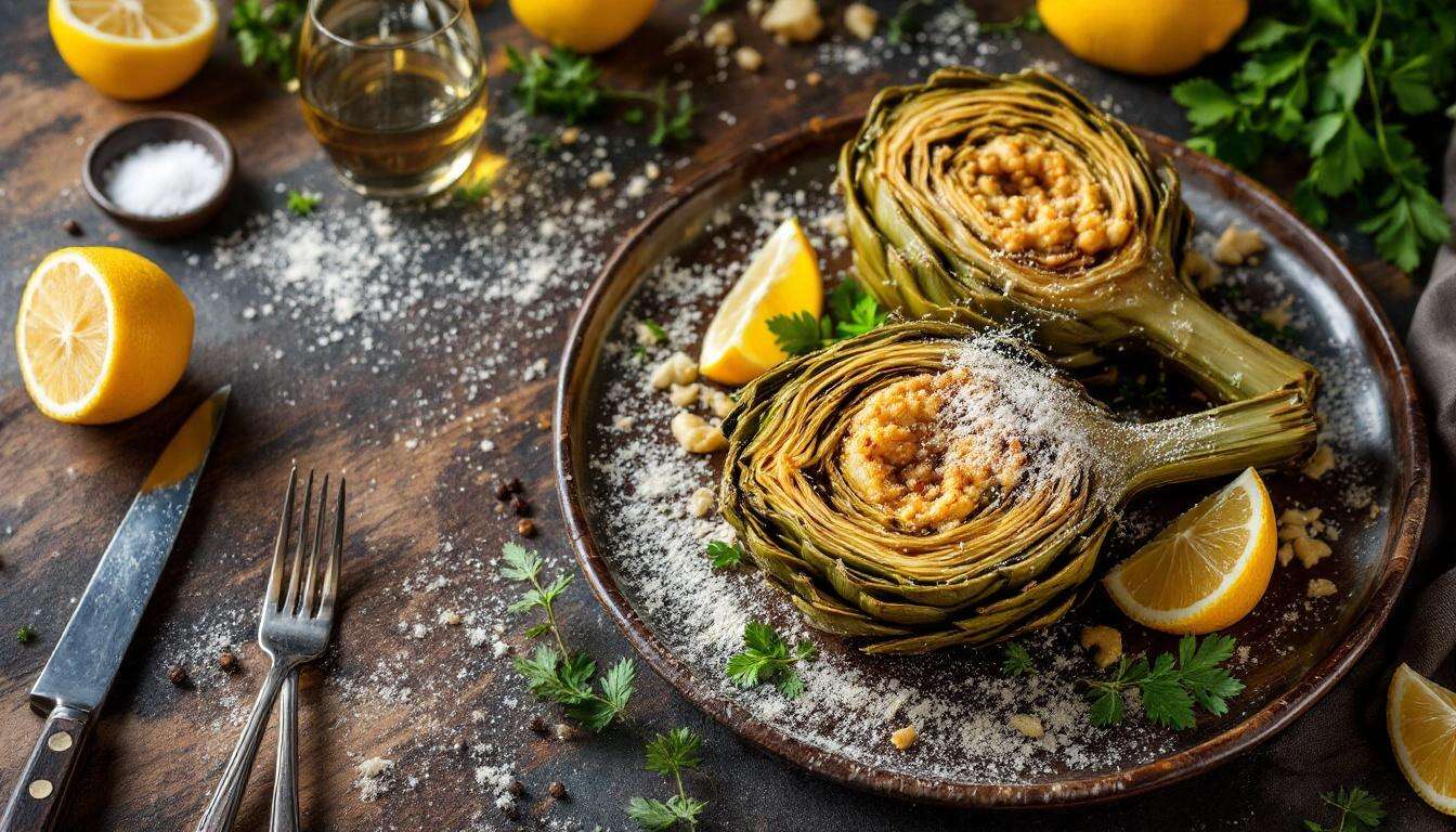 Carciofi ripieni in padella: il trucco per un ripieno morbido e saporito