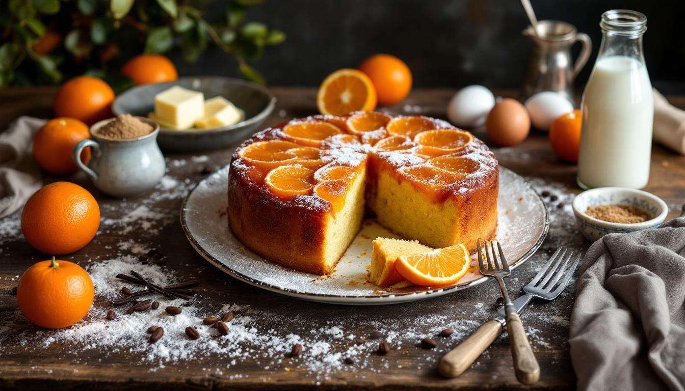 Torta rovesciata alle arance: dolce ricetta facile