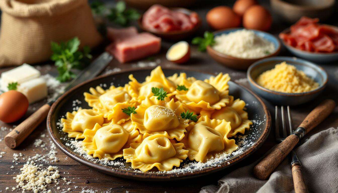 Come fare i TORTELLINI fatti in casa: ricetta tradizionale