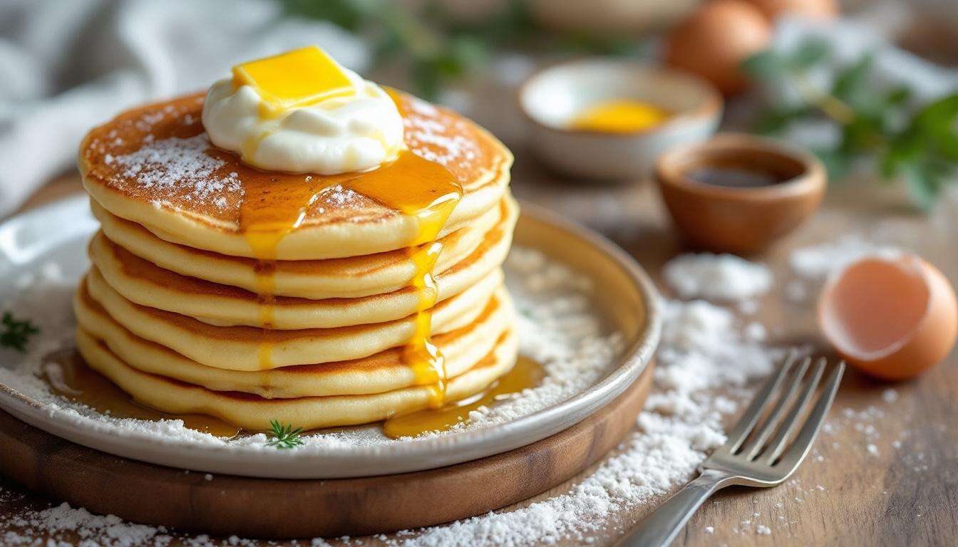 Pancake allo yogurt: soffici e umidi, pronti in pochi minuti