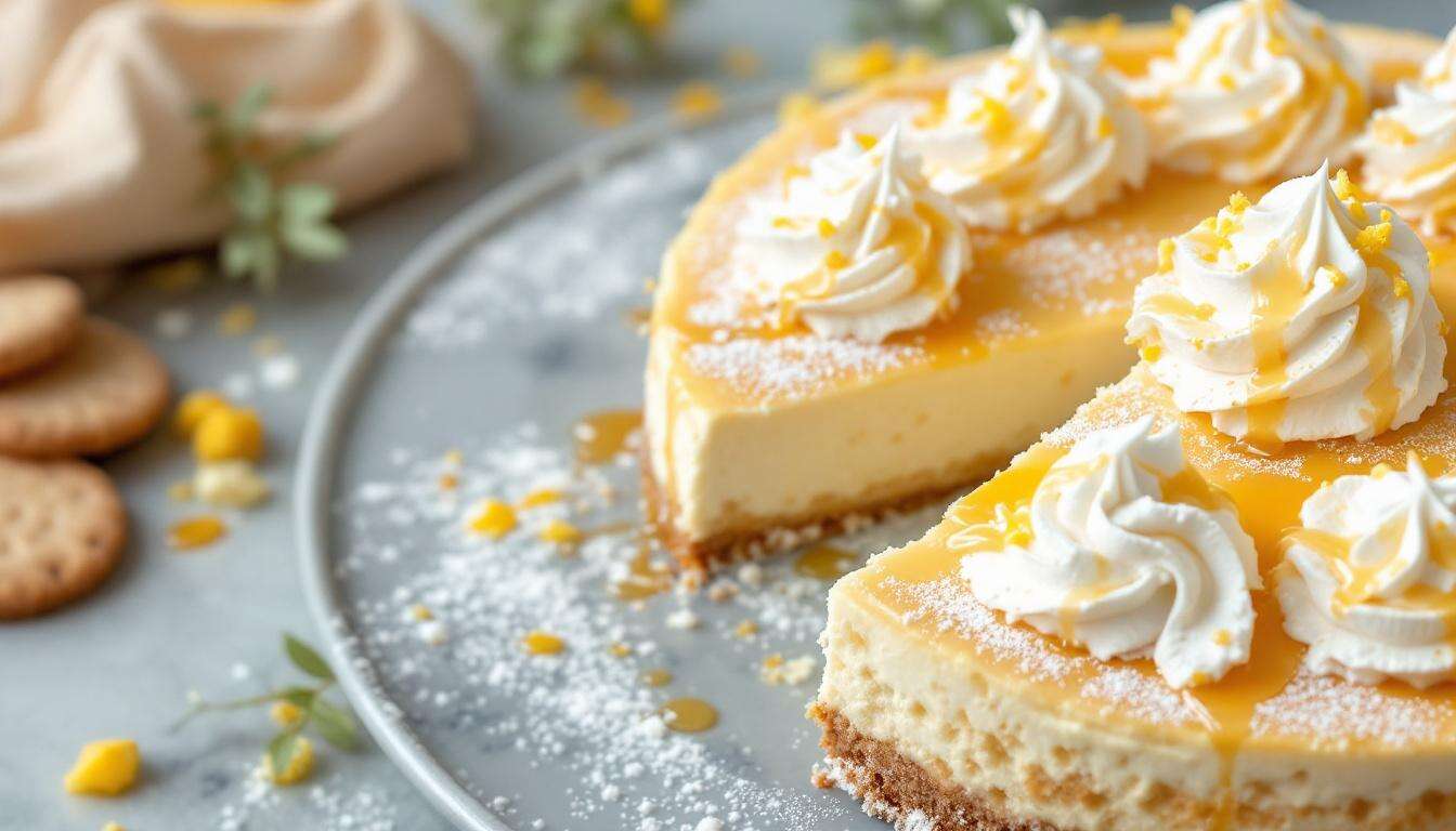 Torta fredda allo yogurt senza glutine: cremosa, leggera e pronta in anticipo