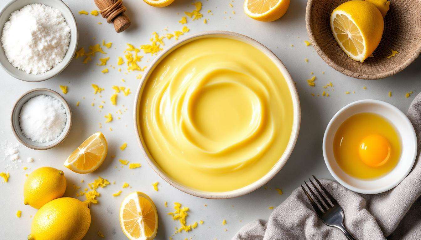Crema pasticcera al limone: vellutata e senza grumi, pronta per torte e bignè