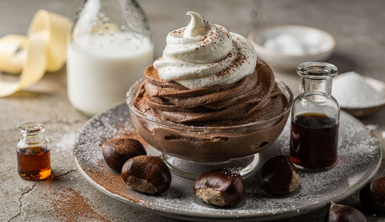 Monte Bianco alle castagne con rum e panna montata: come farlo cremoso e compatto