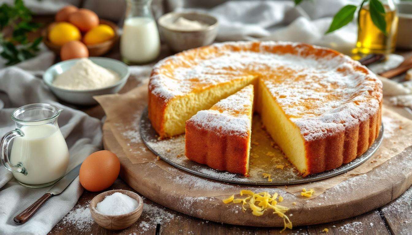Torta al latte caldo: il trucco semplice per una mollica davvero soffice