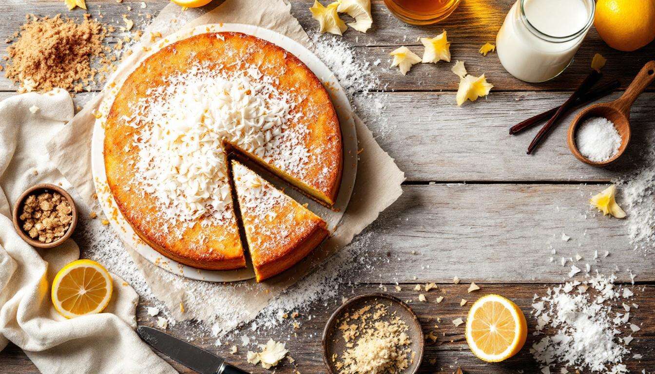 Torta al cocco vegan: morbida e profumata, pronta in poco tempo