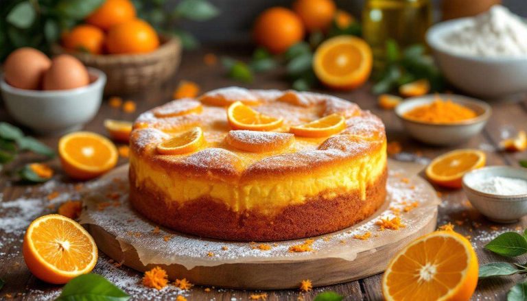Torta all’arancia senza bilancia: si misura tutto con un bicchiere e viene soffice