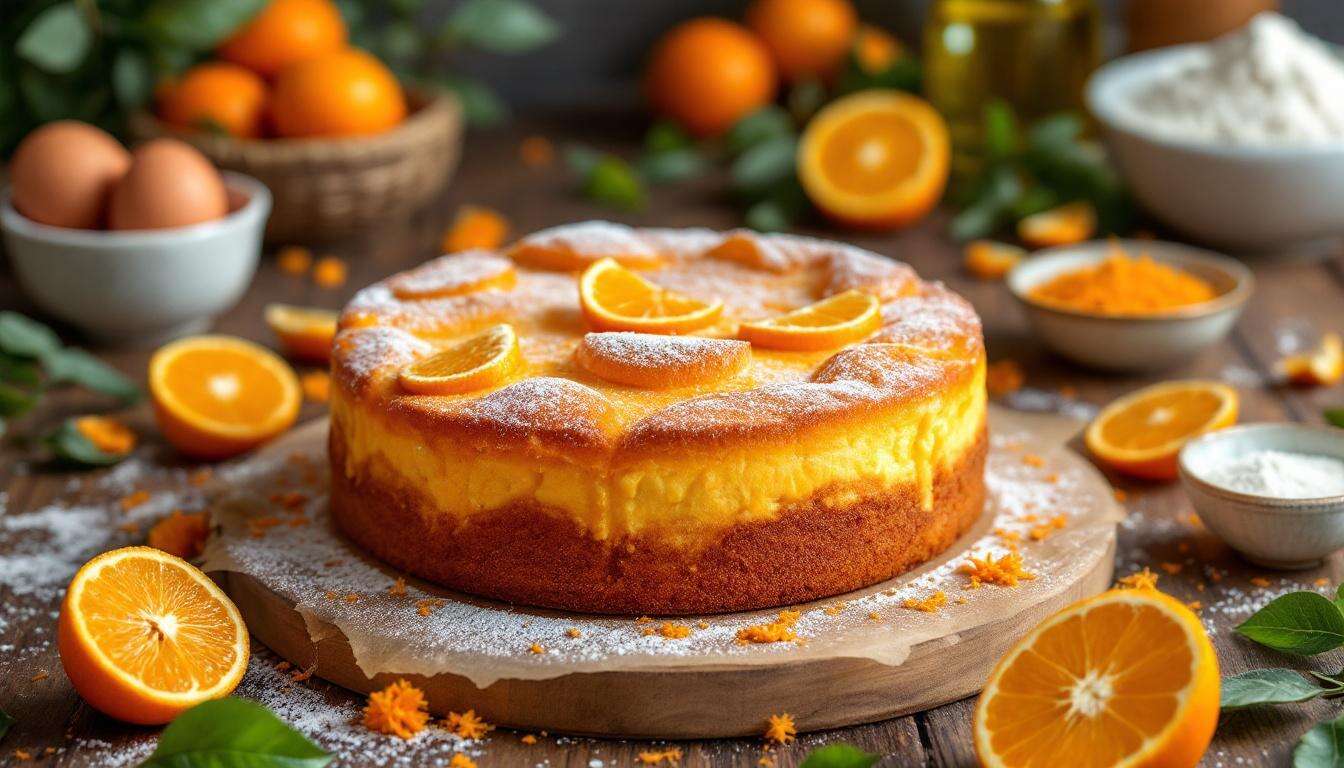 Torta all’arancia senza bilancia: si misura tutto con un bicchiere e viene soffice